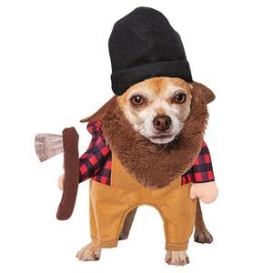 Lumberjack Halloween Pet Costume:, Size Extra-Small